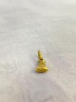 Pingente Em Ouro Amarelo 18k Peso: 0,6gr