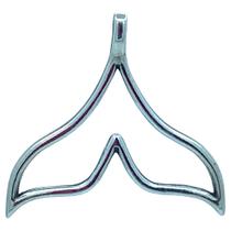 Pingente em Prata 925 Cauda de Baleia - Joia Elegante e Exclusiva