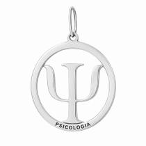 Pingente em Prata 925 - Emblema de Pedagogia - Joia Exclusiva Pingente em Prata 925 - Emblema de Pedagogia - Joia Exclusiva