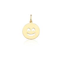 Pingente Emoji Sorridente Ouro 18k Pingente Emoji Sorridente Ouro 18k