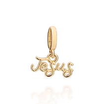 Pingente Escrito Jesus Rommanel 542961 Pingente Escrito Jesus Rommanel 542961