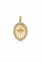 Pingente Espírito Santo com Zircônias Ouro 18k Ishizaki - 2.38