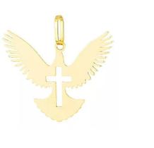 Pingente Espirito Santo Ouro 18 Kilates 1.00 Gramas 12 mm Pingente Espirito Santo Ouro 18 Kilates 1.00 Gramas 12 mm