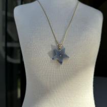 Pingente estrela c/ strass- quartzo azul Pingente estrela c/ strass- quartzo azul