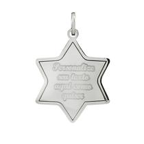 Pingente Estrela Coleção Personalizável em Prata 925