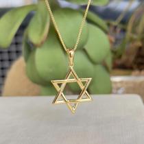Pingente Estrela de Davi 05.0933 *NAO ACOMPANHA CORRENTE*