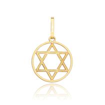 Pingente Estrela De Davi Em Ouro 18k Judaísmo Pingente Estrela De Davi Em Ouro 18k Judaísmo