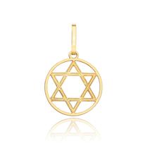 Pingente Estrela De Davi Em Ouro 18k Judaísmo