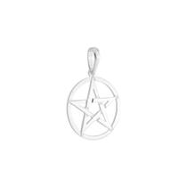 Pingente Estrela De Salomão Prata 925 Kl Modelo 03