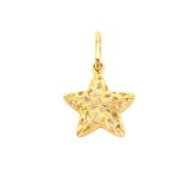 Pingente Estrela em Ouro18K Pingente Estrela em Ouro18K