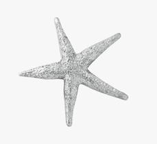 Pingente estrela grande banhado a rhodium