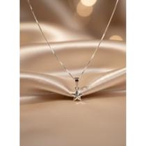 Pingente estrela pequena em prata 925 Pingente estrela pequena em prata 925