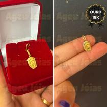 Pingente Face Cristo Ouro 18k Pingente Jesus Ouro 18k Face Religioso Cristao