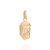 Pingente face de cristo banhado a ouro 542846 Rommanel