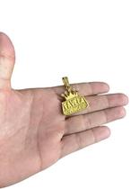 Pingente Favela Venceu (P) - Banhado A Ouro 18K