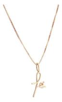 Pingente Fé Ouro 18k 750 Joia Religiosa Certificado Garantia