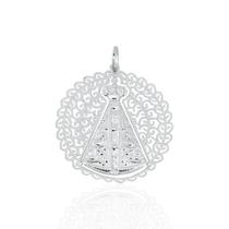 Pingente Feminino Aço Inoxidável Nossa Senhora Aparecida Pingente Feminino Aço Inoxidável Nossa Senhora Aparecida