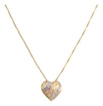Pingente Feminino Coração Degradê P Ouro 18k 750 Certificado Pingente Feminino Coração Degradê P Ouro 18k 750 Certificado