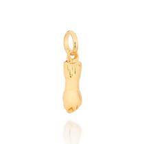 Pingente Feminino Figa Banhado a Ouro 18k 540977 Pingente Feminino Figa Banhado a Ouro 18k 540977