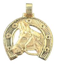 Pingente Ferradura De Cavalo Em Ouro 18k 750 Tam Grande - AEA Caribe