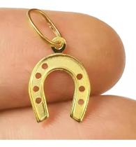 PINGENTE FERRADURA EM OURO 18K 750 (cod3y) - Joia Maciça PINGENTE FERRADURA EM OURO 18K 750 (cod3y) - Joia Maciça