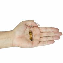 PINGENTE FIGA OLHO DE TIGRE - (2,5 a 4)cm - BANHO DE OURO