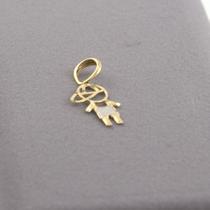 Pingente Filho Menino Ouro 18k 750 M Presente Especial