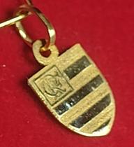 Pingente Flamengo 15 mm 1.50 Gramas Maciço Ouro 18 Kilates Pingente Flamengo 15 mm 1.50 Gramas Maciço Ouro 18 Kilates