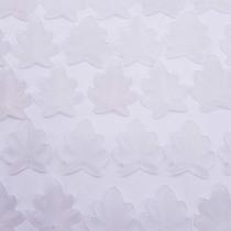 Pingente Folha Acrílico Branco Fosco Transparente 24x26mm 100pçs 80g Pingente Folha Acrílico Branco Fosco Transparente 24x26mm 100pçs 80g