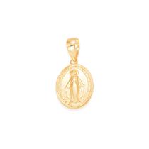 Pingente folheado a ouro nossa senhora das 540296 Rommanel