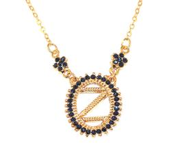 Pingente Folheado Inicial A Z 2cm + Corrente 45cm