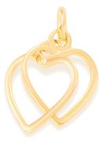 Pingente Formado Por Coraçoes Vazados Entre 540943 Pingente Formado Por Coraçoes Vazados Entre 540943