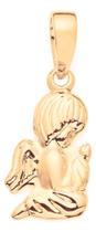 Pingente Formato Anjo Ajoelhado, Med. 1,6 Cm 540290 Pingente Formato Anjo Ajoelhado, Med. 1,6 Cm 540290