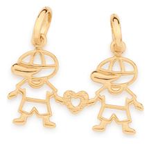 Pingente Formato Dois Meninos Unidos Por Cor 542646 Pingente Formato Dois Meninos Unidos Por Cor 542646