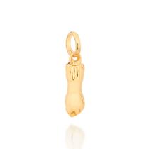 Pingente Formato Figa Fol Ouro 18k Rommanel 540977 Dourado Cor:Dourado Pingente Formato Figa Fol Ouro 18k Rommanel 540977 Dourado Cor:Dourado