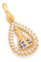 Pingente Formato Gota Cravejado Por 26 Zirc 542325