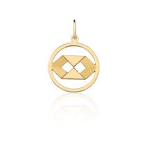 Pingente Formatura Curso Ouro Puro 18k Pingente Formatura Curso Ouro Puro 18k