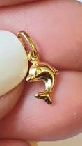 Pingente Golfinho Em Ouro 18k 750 (cod3y) dupla face Pingente Golfinho Em Ouro 18k 750 (cod3y) dupla face