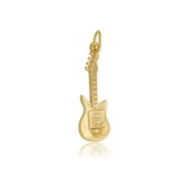 Pingente Guitarra Ouro Amarelo 18 Kl