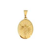 Pingente Imagem Jesus Cristo Religioso Banhado a Ouro 18k Pingente Imagem Jesus Cristo Religioso Banhado a Ouro 18k