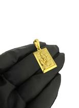 Pingente Jesus 3d Placa - Banhado a Ouro 18k Pingente Jesus 3d Placa - Banhado a Ouro 18k