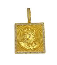 Pingente jesus cristo g - banhado a ouro 18k Pingente jesus cristo g - banhado a ouro 18k