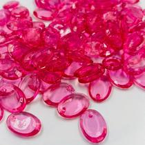 Pingente Lentilha 17x13mm 10pçs Rosa Bijuterias Arte 7g Pingente Lentilha 17x13mm 10pçs Rosa Bijuterias Arte 7g
