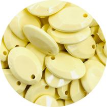 Pingente Lentilha Bege18x13mm 10pçs Bijuteria 7g Pingente Lentilha Bege18x13mm 10pçs Bijuteria 7g