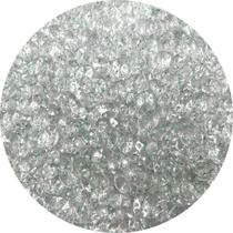 Pingente Lentilha Transparente 11x8mm Glíter Verde 10pçs 4g Pingente Lentilha Transparente 11x8mm Glíter Verde 10pçs 4g