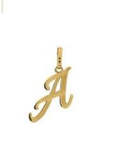 Pingente Leta A Ouro 18 kilates Peso 0.50 Grama 24 mm Temos Todas Letras Pingente Leta A Ouro 18 kilates Peso 0.50 Grama 24 mm Temos Todas Letras