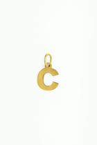 Pingente Letra C Ouro 18k - 0.37