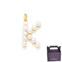 Pingente Letra Com Pérolas 542348 Rommanel