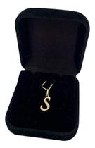 Pingente Letra S Em Ouro 18k Pingente Letra S Em Ouro 18k