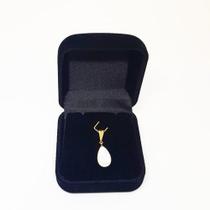 Pingente Madre Pérola Gota Em Ouro 18k Pingente Madre Pérola Gota Em Ouro 18k